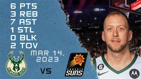 bucks vs suns regular season