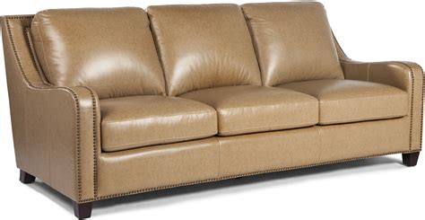 buckskin leather couch