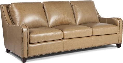 buckskin leather sofa