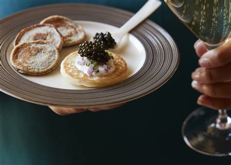 Buckwheat Blini With Caviar