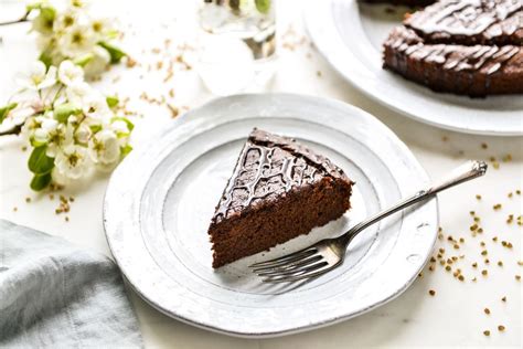 Buckwheat Chocolate Layer Cake