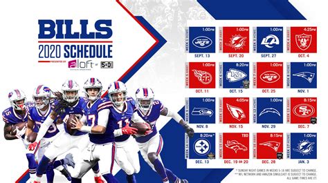 Buffalo Bills 2022 Calendars