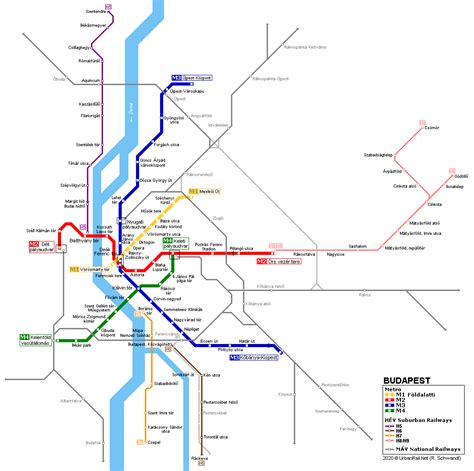 Budapest Tunnelbana Karta Karta 2020