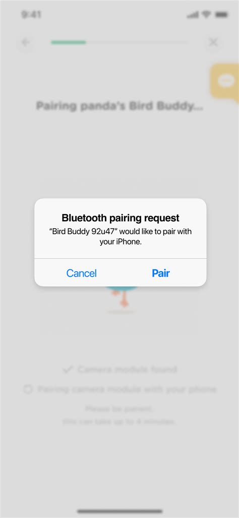 Buddy Bluetooth Pairing