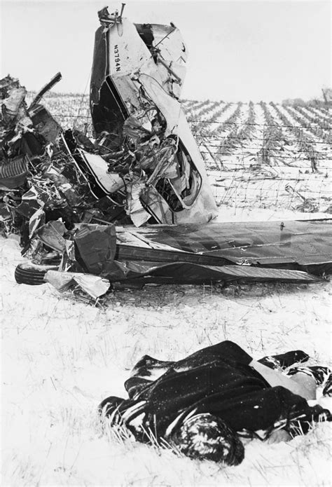 buddy holly plane crash picture