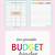 budget binder printables 2017
