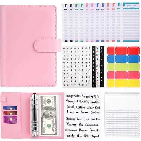 Budget Binder With Envelopes