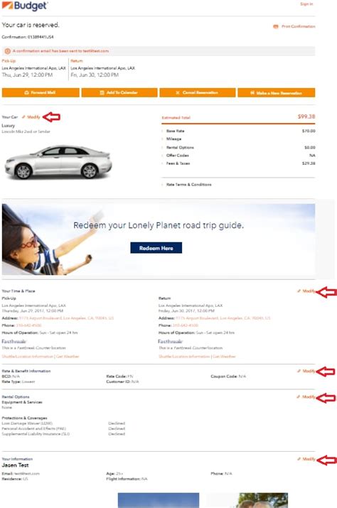 budget car rental hold fee