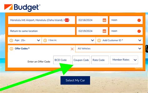 Budget Coupon Code Nz