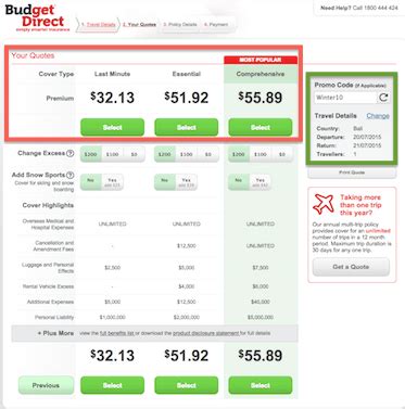 budget direct travel insurance discount code
