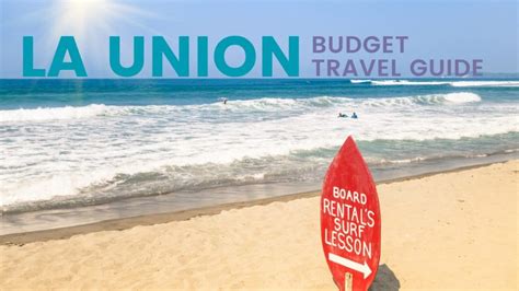 budget for la union trip