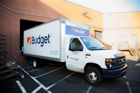 budget moving truck discount