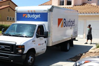 budget moving trucks near me