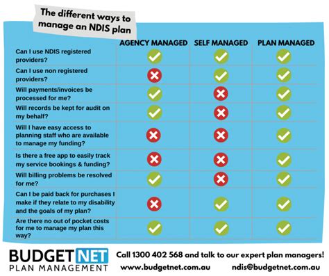 budget net ndis plan managers