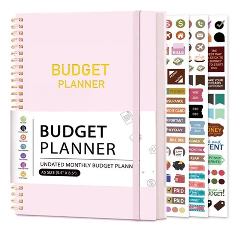 budget organizer with pockets