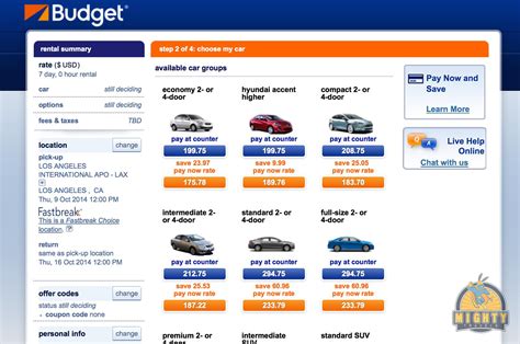 budget rent a car near me