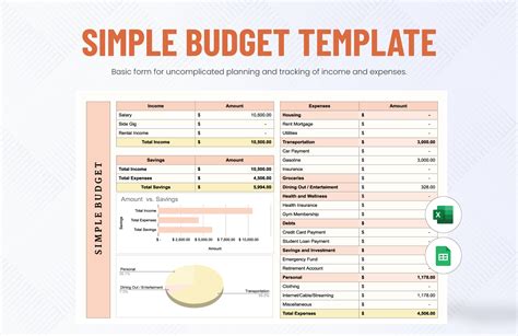 Budget Template In Excel For Home