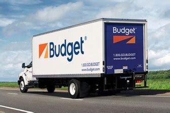 budget truck rental prices and options