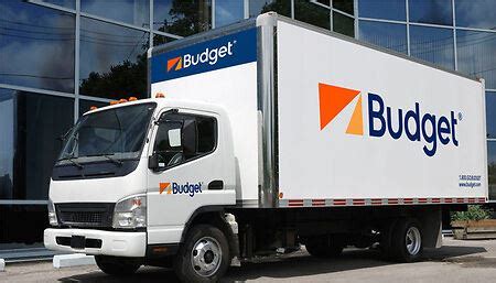 budget truck truck rental