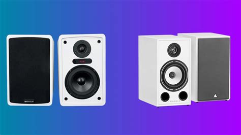 Budget White Bookshelf Speakers