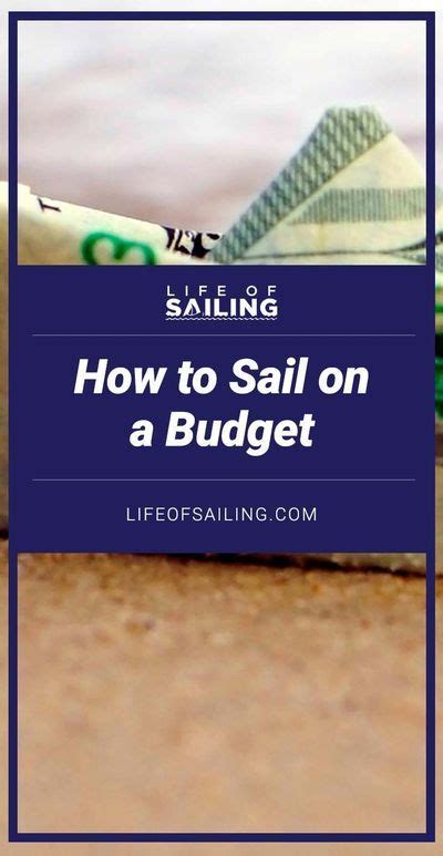 budgeting for sailing