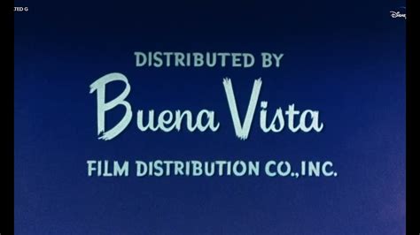 Buena Vista Film Distribution Co., Inc. / Walt Disney Productions logos