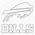 buffalo bills coloring page