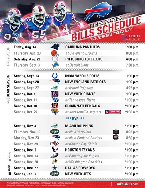 buffalo bills 2020 schedule espn