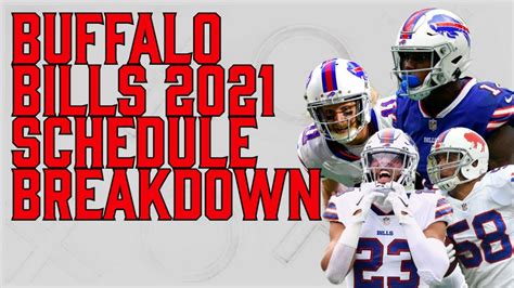 buffalo bills 2021 schedule