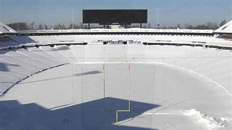 buffalo bills new stadium snow