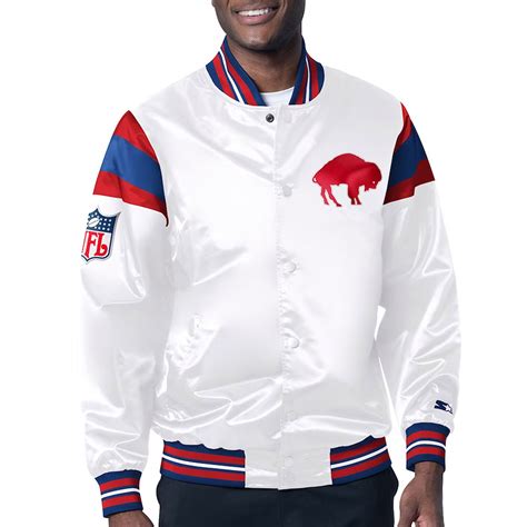 Buffalo Bills Starter Jacket White