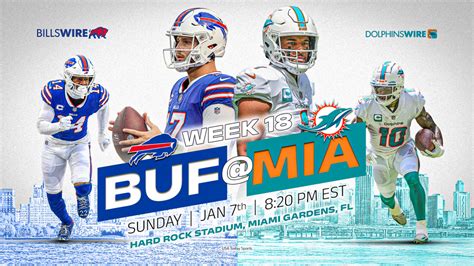 Buffalo Bills vs Miami Dolphins Score updates, odds, time, TV channel