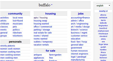 buffalo craigslist