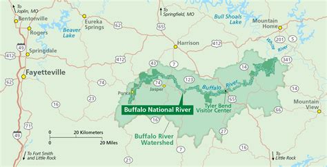 buffalo river park map