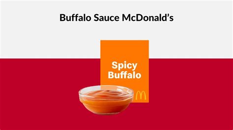 buffalo sauce from mcdonald's