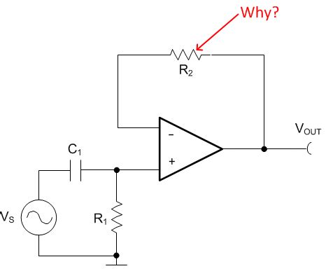 Buffer With Feedback Resistor