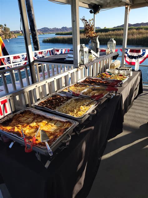 buffet on boat