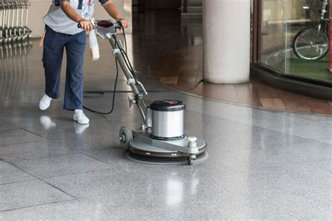 Buffing A Concrete Floor