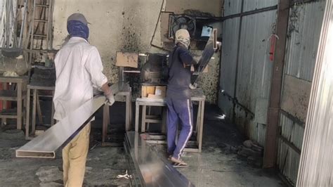 Buffing Process On Aluminium