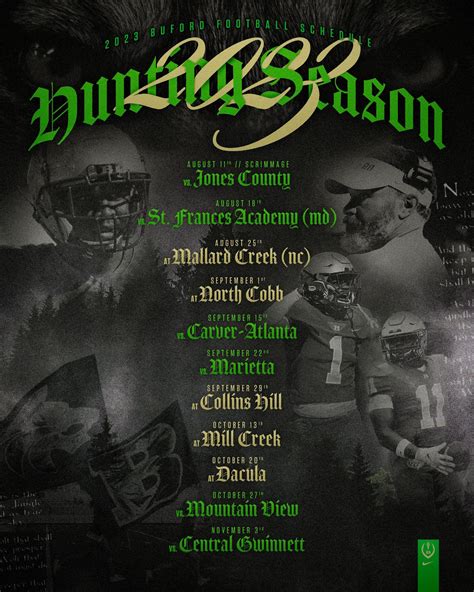buford wolves football schedule