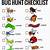 bug hunt checklist printable