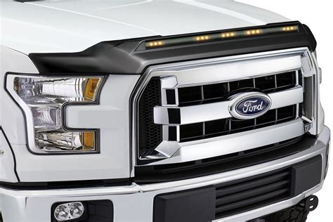 bug deflectors with lights for trucks