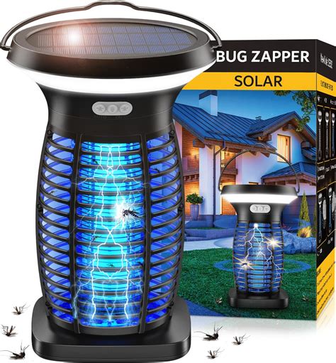 LINKPAL Electric Bug Zapper, Powerful Insect Killer, Mosquito Zappers, Mosquito lamp, Light