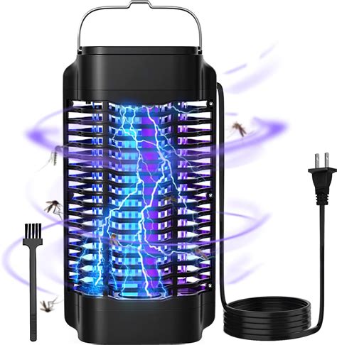 Bug Zapper electronic mosquito killer, indoor flying insect mosquito killer, safe and silent(2
