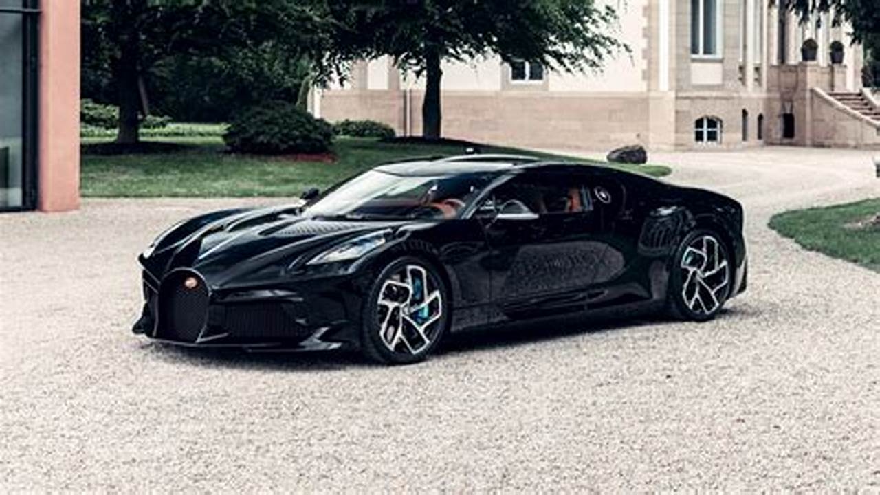 Bugatti La Voiture Noire model buatan khas sempena ulang tahun ke110