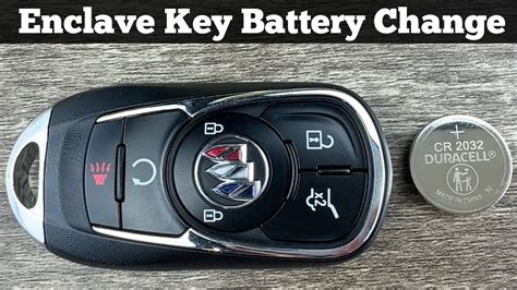 buick enclave key fob replacement