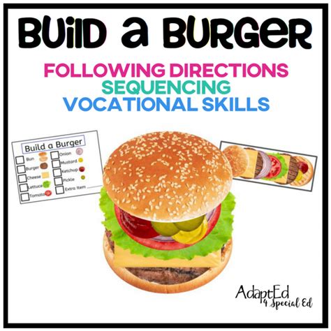 VIPKID Build a Burger Reward Etsy Teach english to kids, Rewards