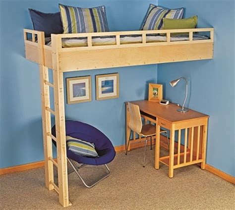 Loft Bed With Desk And Drawers Ideas on Foter