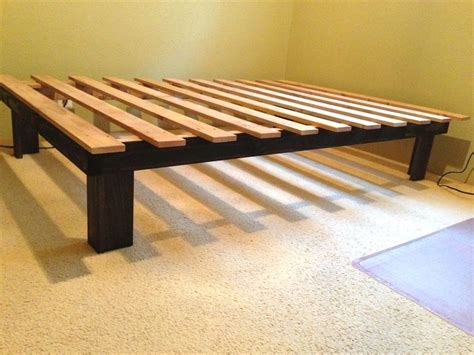 Twin Platform Bed Frame with Two Storage Drawers Baysitone Full Size