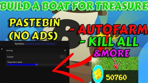 Build A Boat For Treasure Script Pastebin Gui 2021
